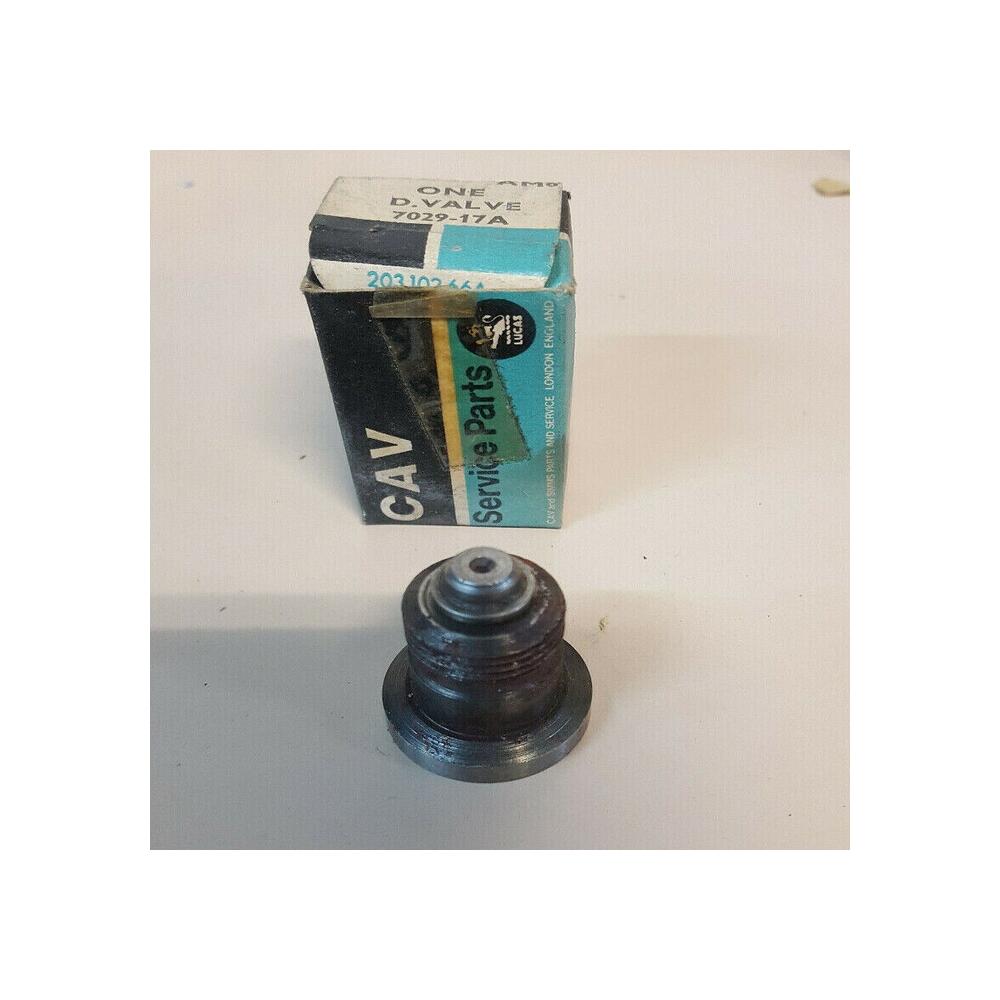 BOUCHON VALVE CLAPET DE POMPE CAV ROTO Ø 17.5 mm