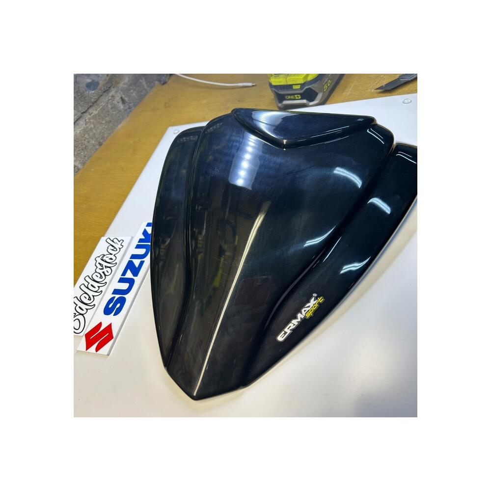 Capot de selle Ermax noir brillant yvb suzuki GSX-S 1000 2015 2021