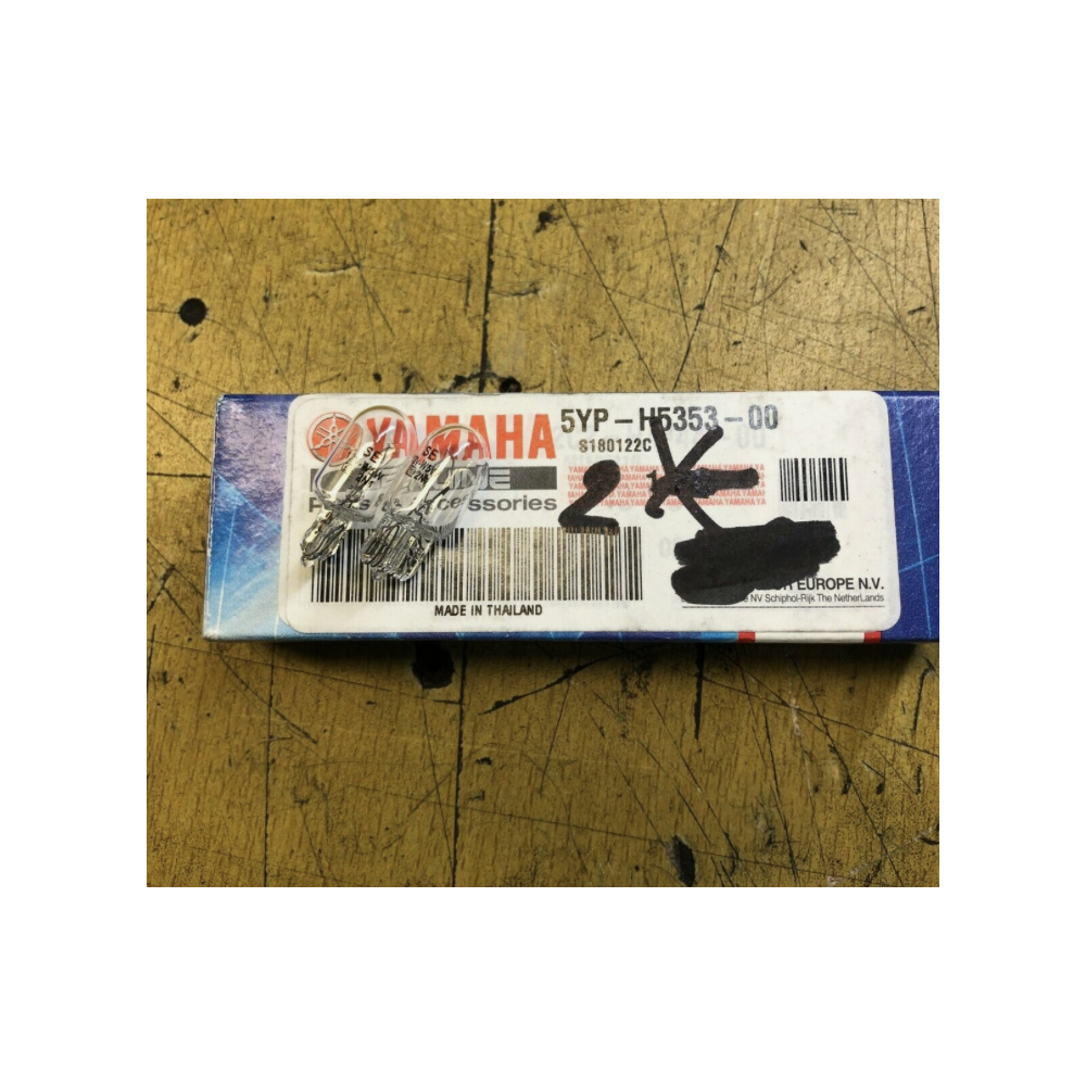 2 x ampoule 12v 5w t10 yamaha 5YP-H5353-00 1JD-H4347-00  1NL-84744-00 1RC-84347-