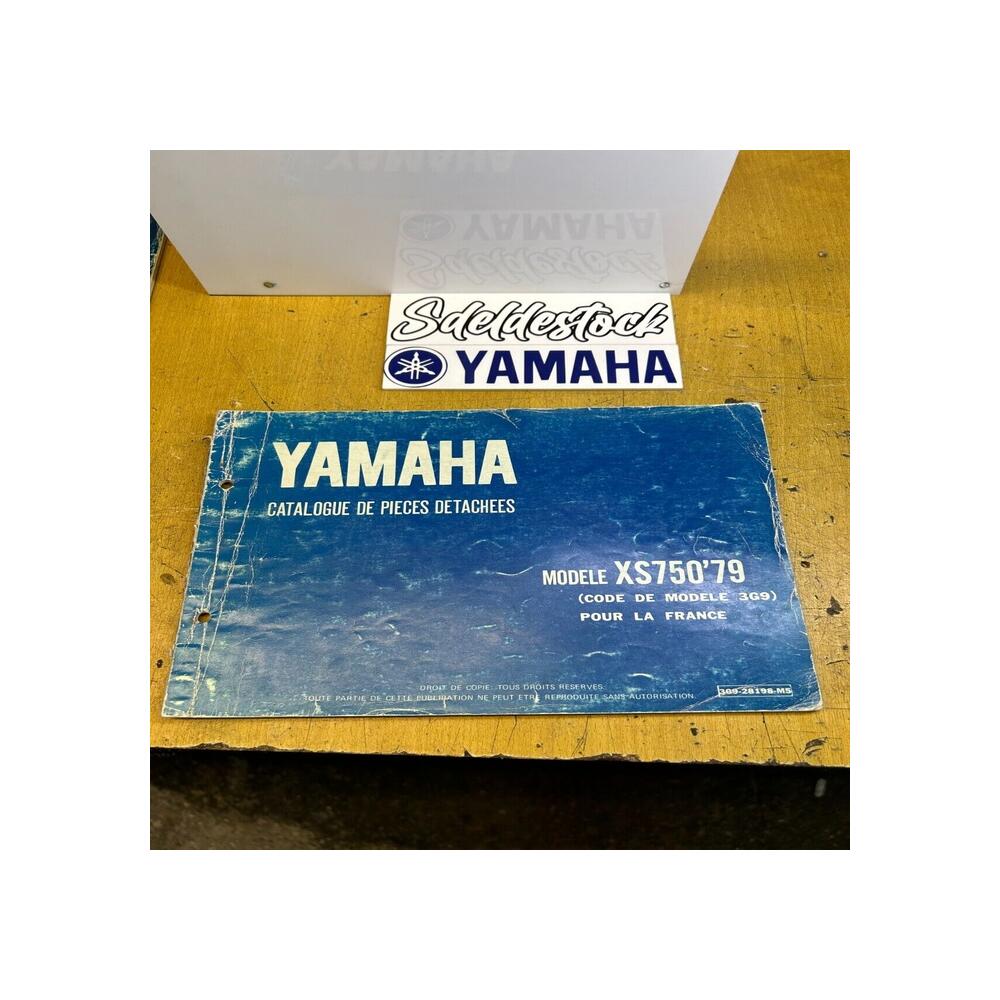 catalogue pièces détachées Français 3g9-28198-M5 yamaha xs 750 type 3g9 1979