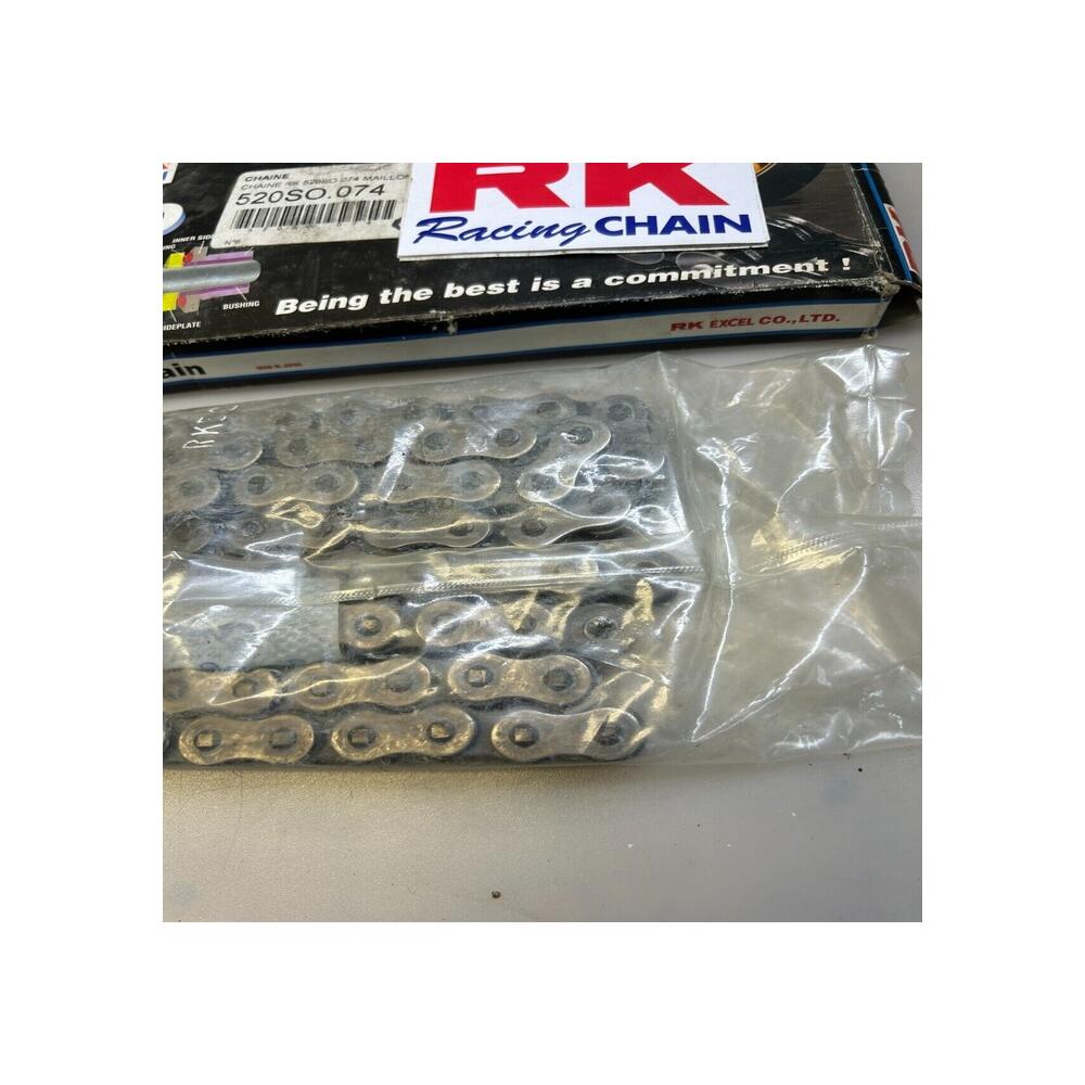 Chaine rk 520so 74 maillons attache a riveter 74 links 520 so renforcée