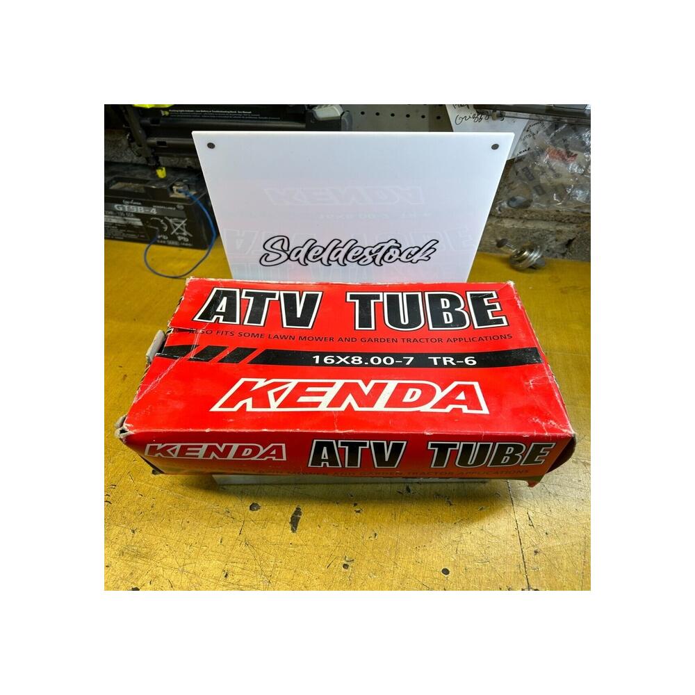 Chambre a air quad 7 pouce Kenda 16x8.00-7 valve TR-6 quad ATV