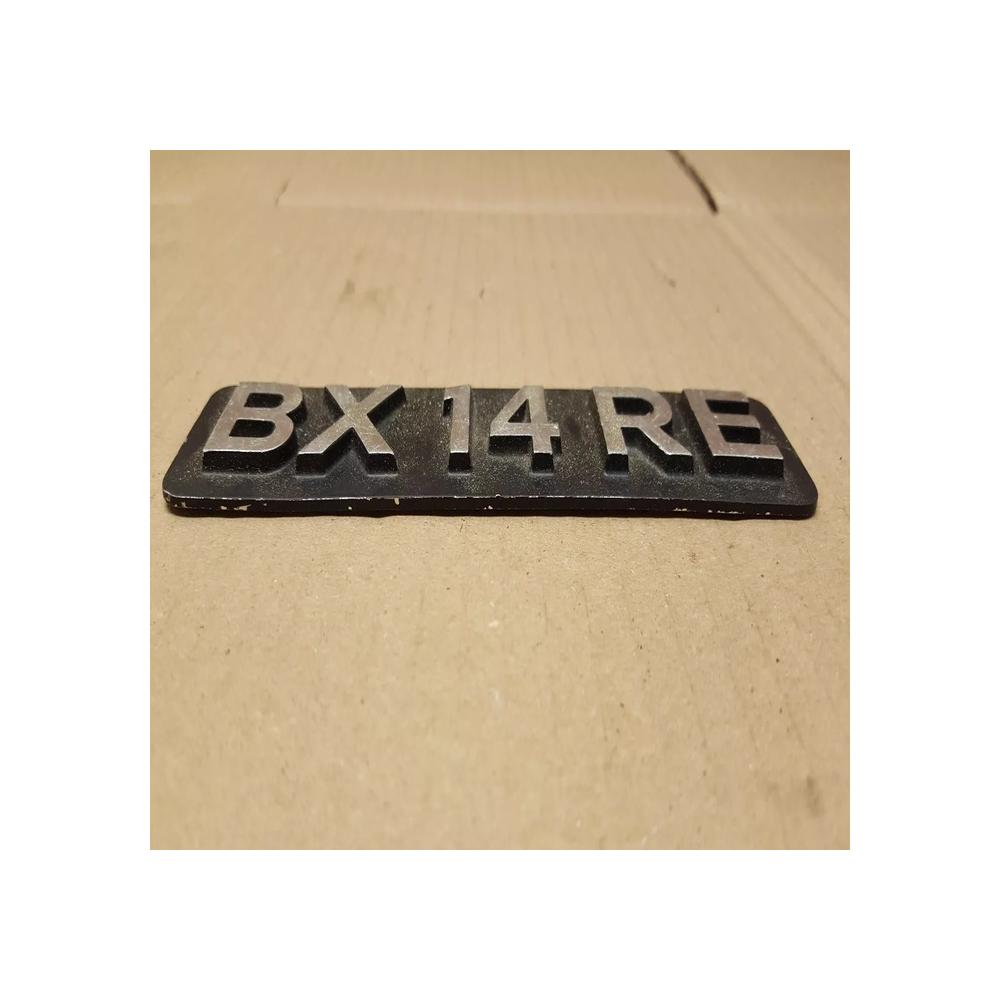 CITROEN BX 14 RE MONOGRAMME LOGO EMBLÈME INSIGNE