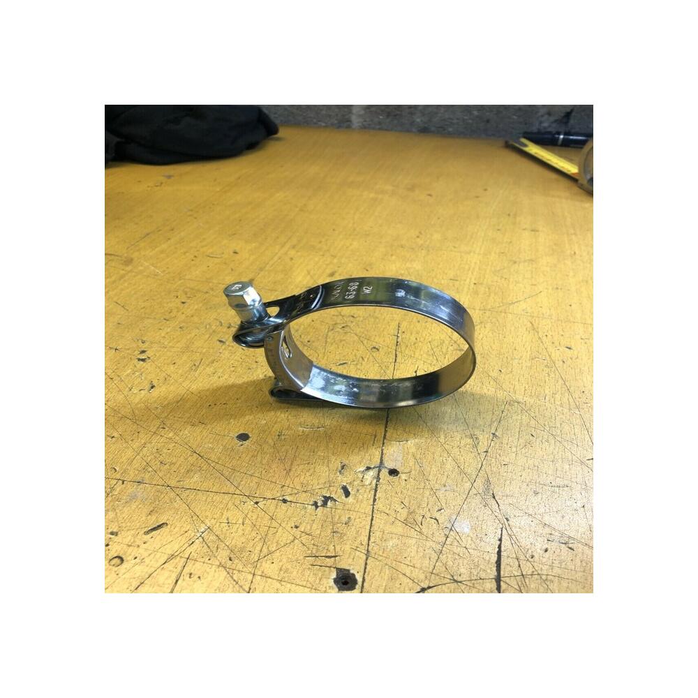 Collier échappement acier inoxydable mikalor w2 63-68 mm moto quad scooter