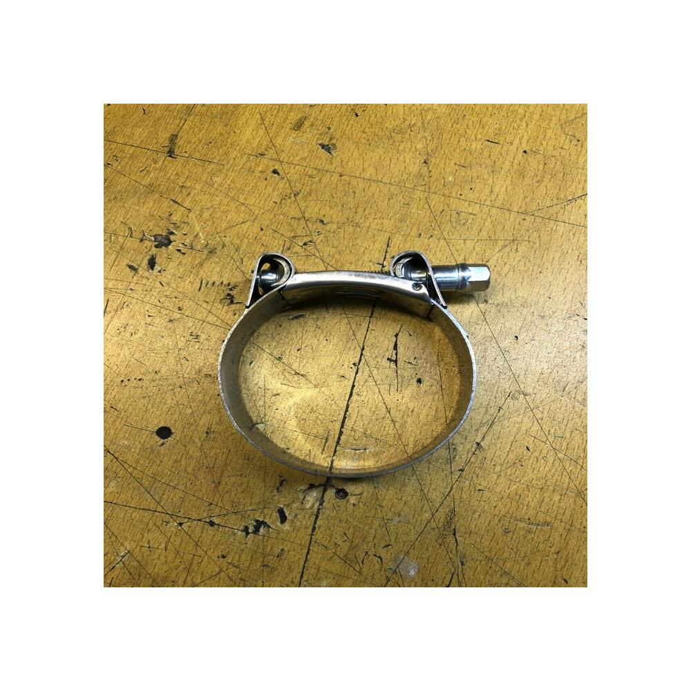 Collier échappement acier inoxydable mikalor w2 63-68 mm moto quad scooter