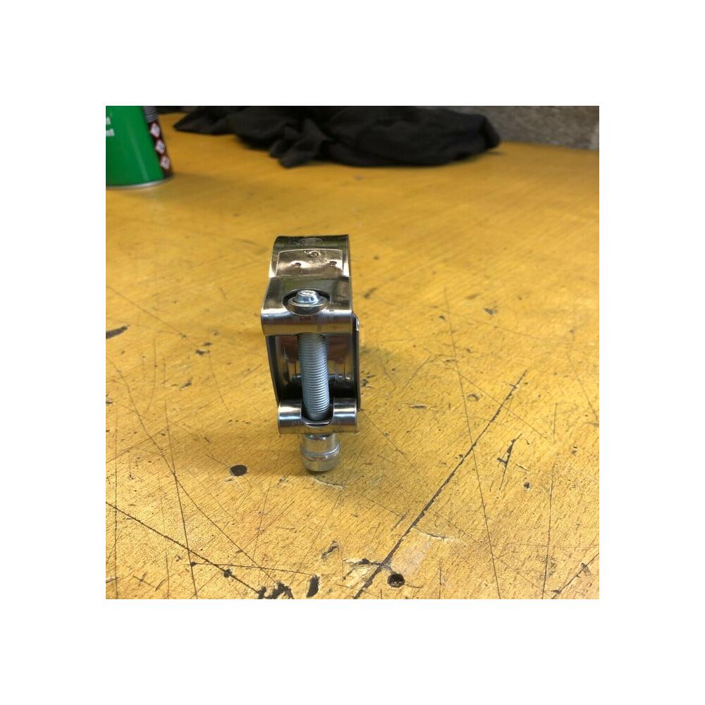 Collier échappement acier inoxydable mikalor w2 63-68 mm moto quad scooter