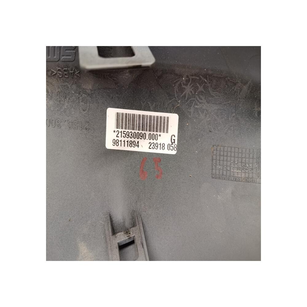 COQUE DE RETROVISEUR PEUGEOT 3008 A PEINDRE COTE GAUCHE REF 98111894