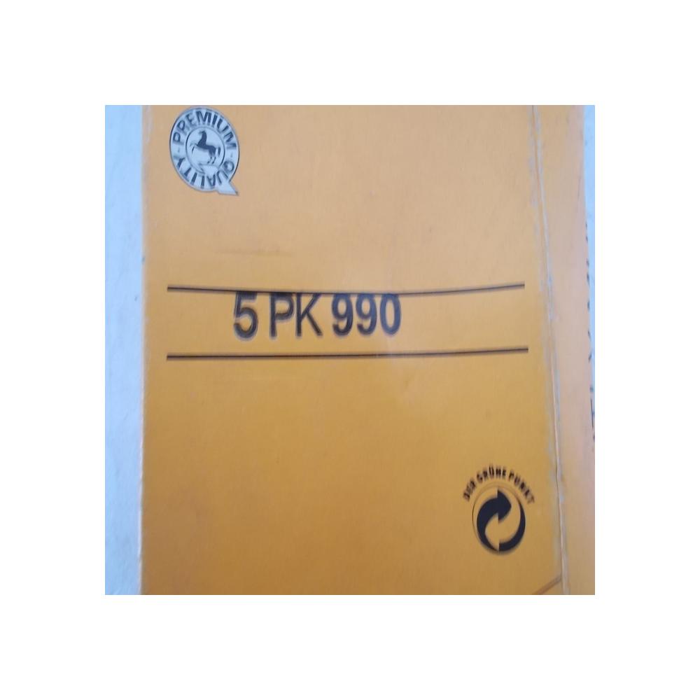 courroie accessoire 5pk990 fiat tempra tipo opal vectra