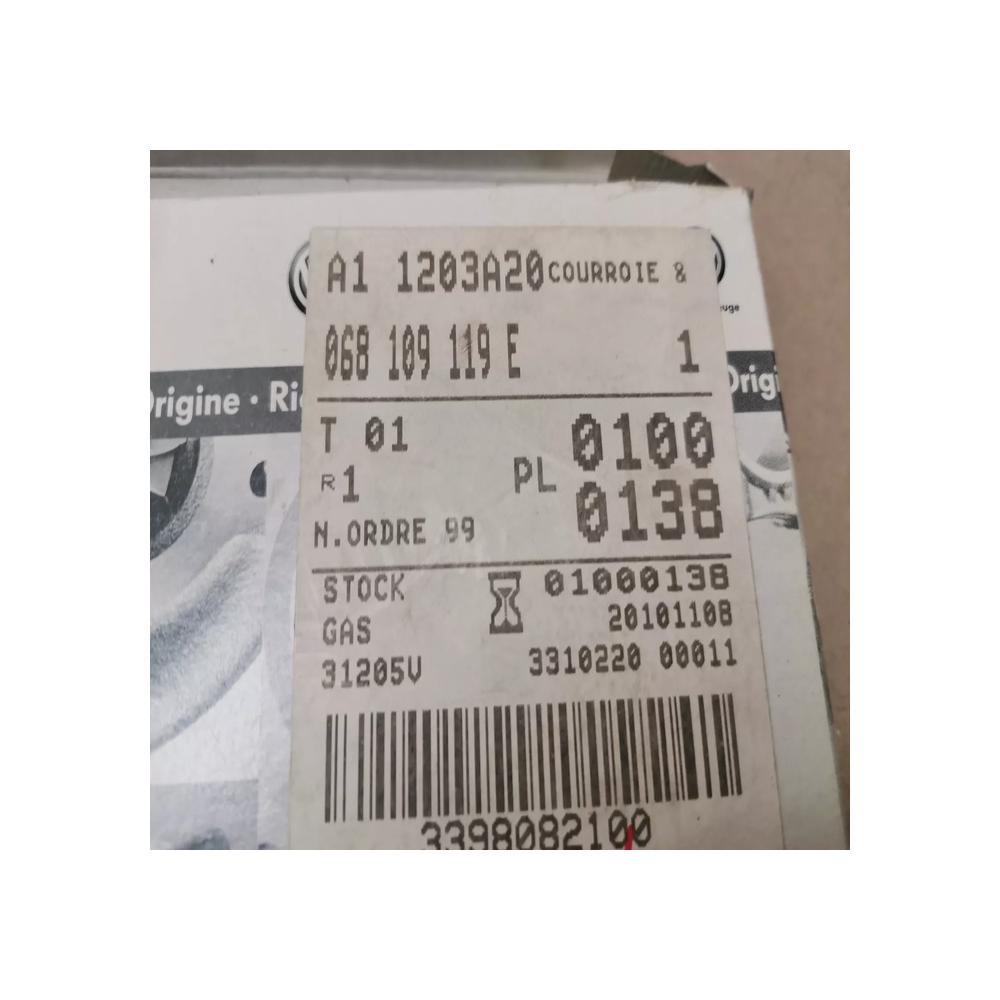 COURROIE DISTRIBUTION VW GOLF 2 T2  AUDI 80 90 B2 B3 1.6 D TD REF 068109119E