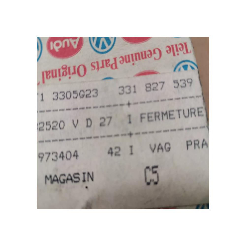 CYLINDRE BARILLET DE FERMETURE DE COFRE AVEC CLEF VW SANTANA PASSAT 32 82-