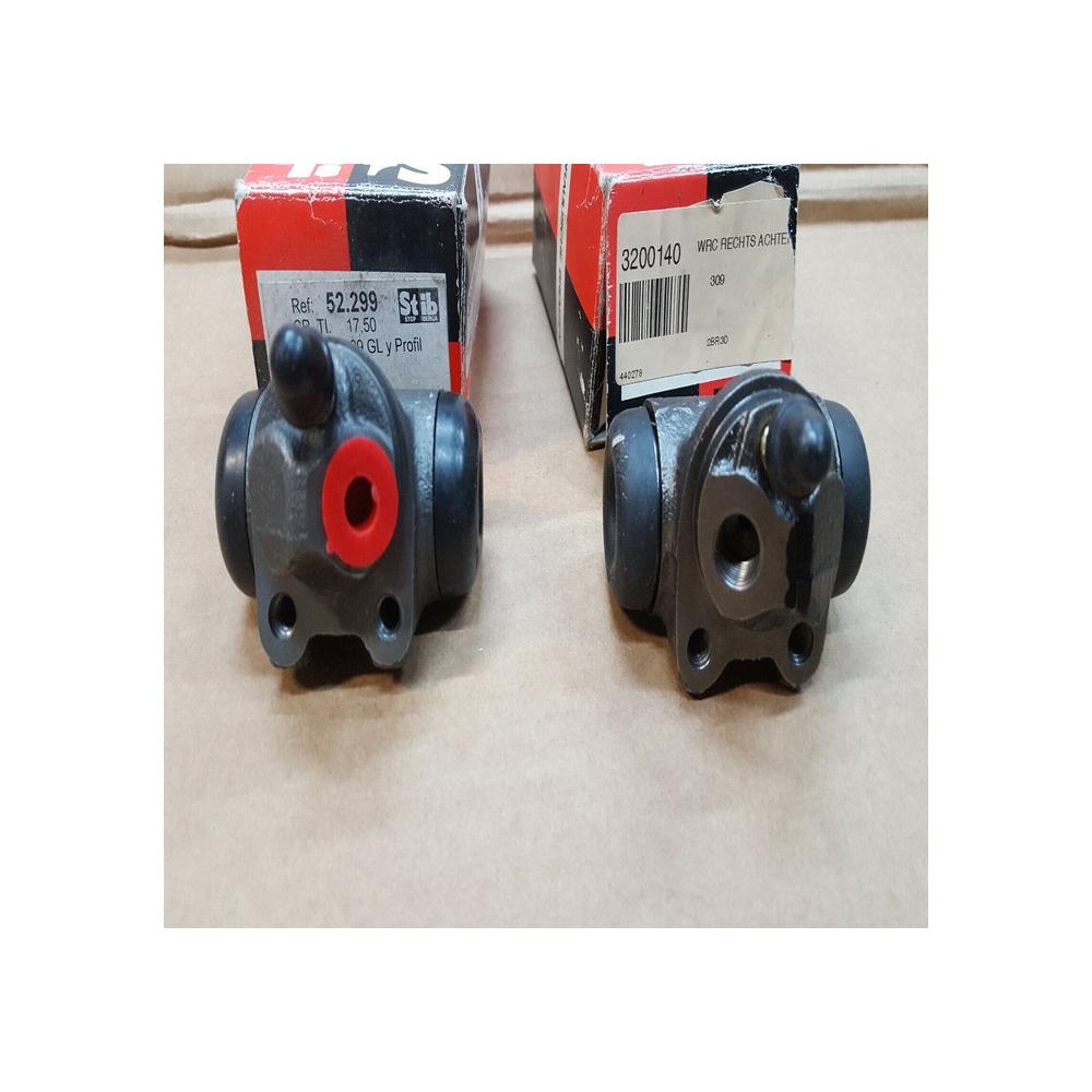 Cylindre de roue arriere gauche et droit  Ø 17.5 mm  PEUGEOT 309