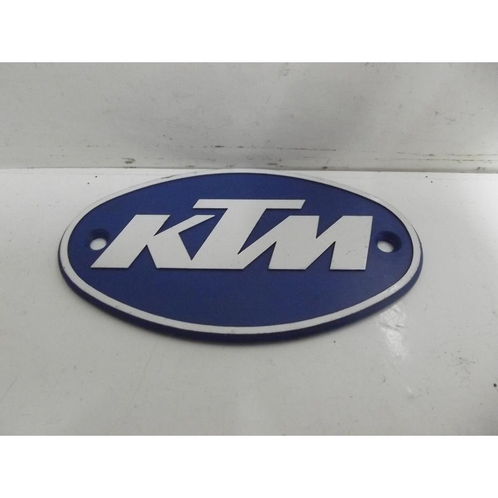 sigle plastique KTM d'époque 