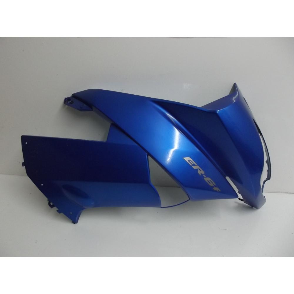 carénage  tête de fourche gauche bleu KAWASAKI ER6 F 2009-2011