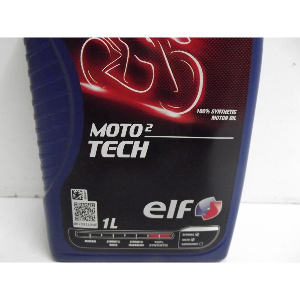 HUILE ELF MOTO TECH 2 1 litre 