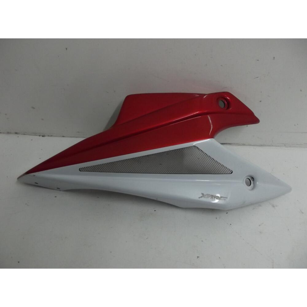 demi sabot droit ERMAX blanc orange KAWASAKI Z1000 2010-2013