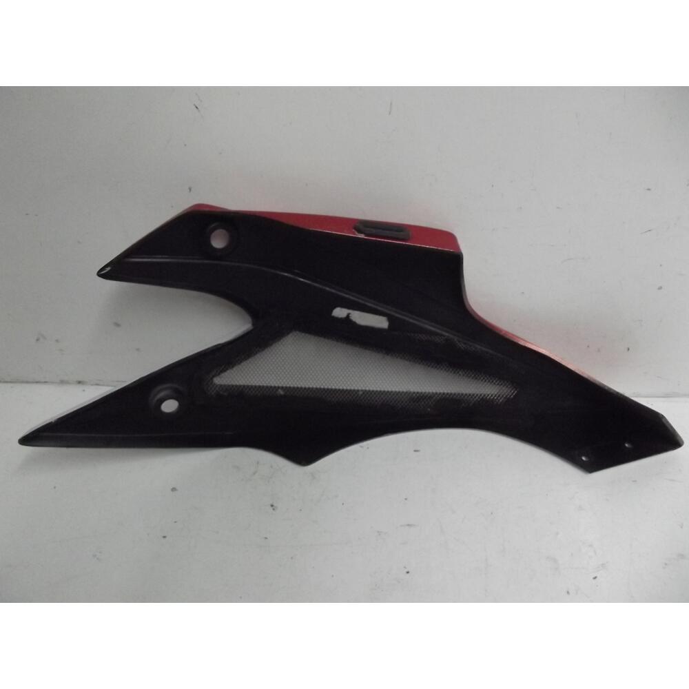 demi sabot droit ERMAX blanc orange KAWASAKI Z1000 2010-2013