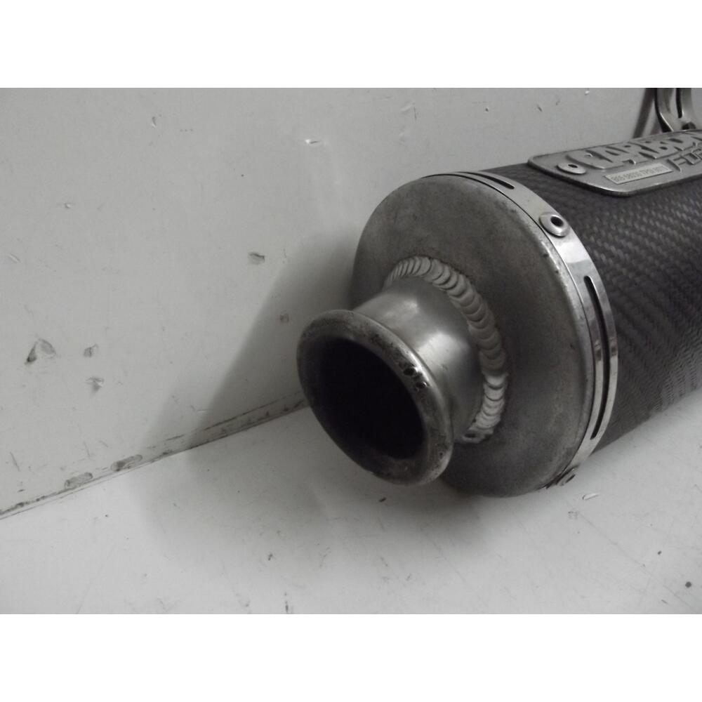 silencieux CARBON FORCE diamètre 110mm homologué adaptable HONDA YAMAHA KAWASAKI