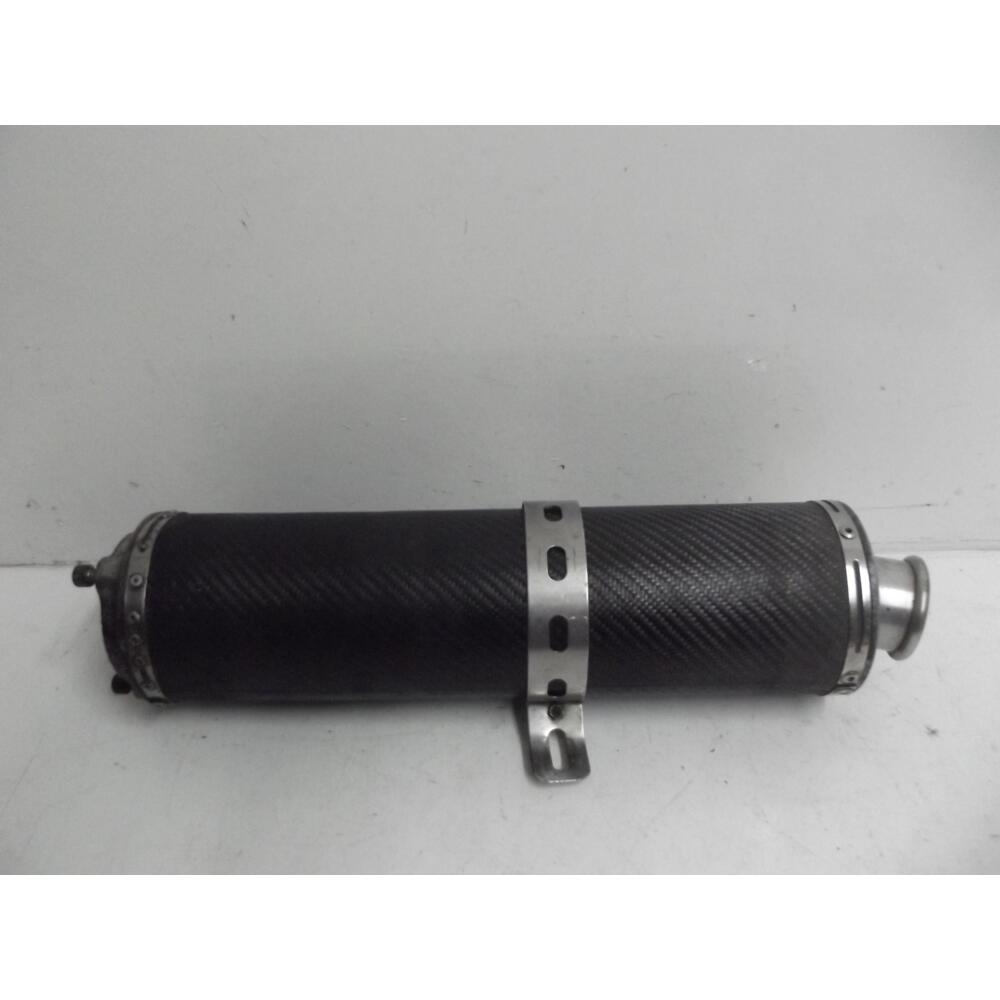 silencieux CARBON FORCE diamètre 110mm homologué adaptable HONDA YAMAHA KAWASAKI