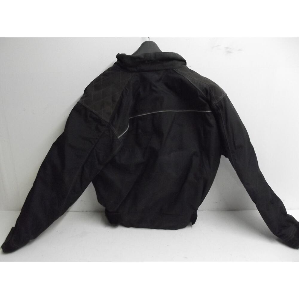 blouson moto textile de marque DG taille L noir