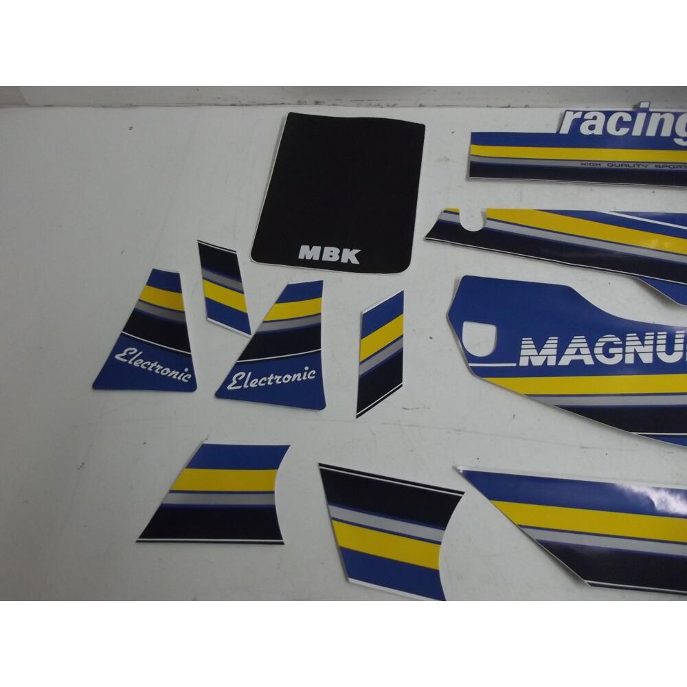 kit déco origine d'époque MBK 51 MAGNUM RACING 1988 MR1 