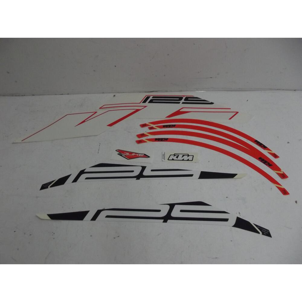 éléments de kit déco KTM 125 DUKE 2017-2021 neuf 