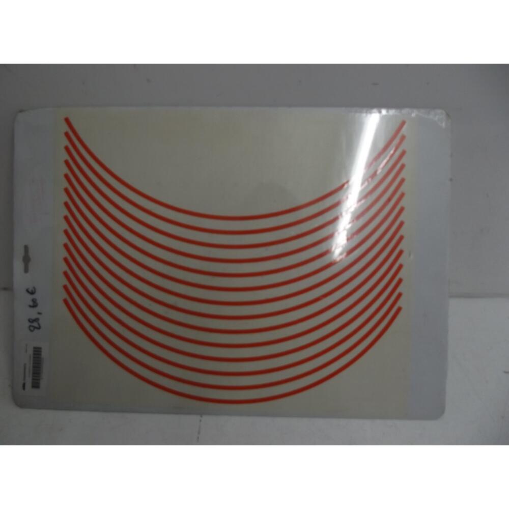 liseré stickers de jantes orange origine KTM jantes17 pouces