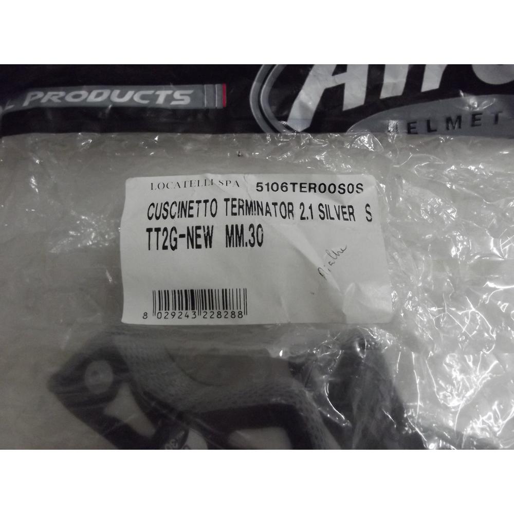 mousses joues de casque AIROH CUSCINETTO TERMINATOR 2.1 grise taille S
