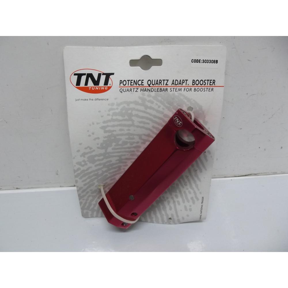 potence de guidon TNT 303308B rouge anodisé neuve scoot MBK BOOSTER 50 2004-2018