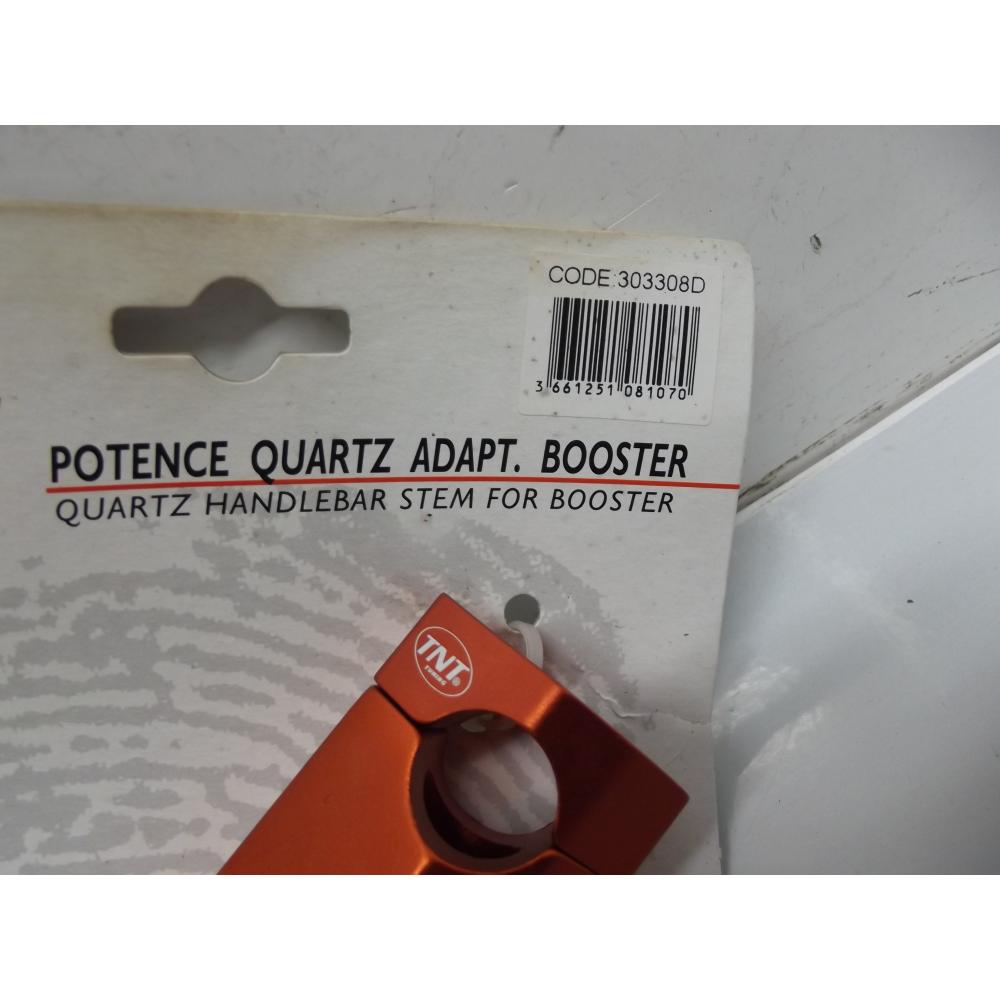 potence  guidon TNT 303308D orange anodisé neuve scoot MBK BOOSTER 50 2004-2018