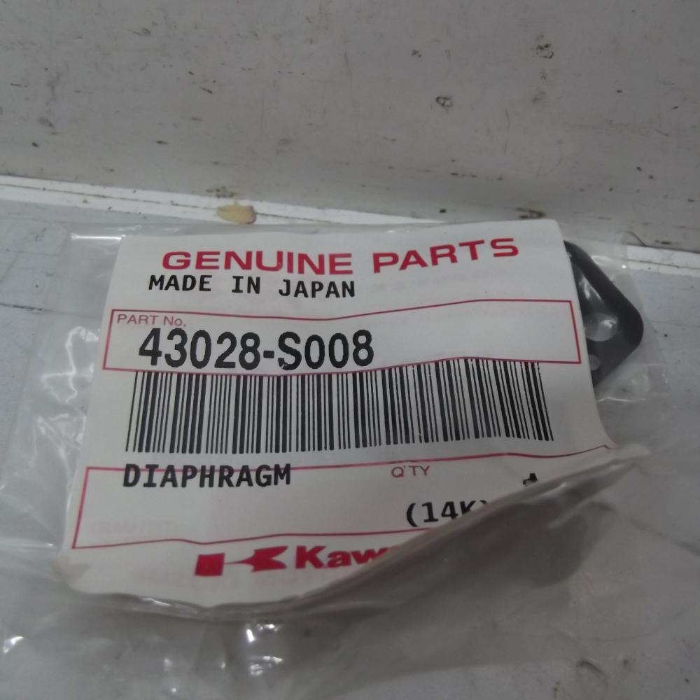 Membrane de carburateur  QUAD KLX 125 400 KAWASAKI  2004-2006 ... Ref 43028-S008