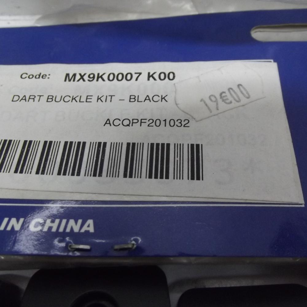 Attaches sangles de bottes AXO DART BUCKLE Ref MX9K0007