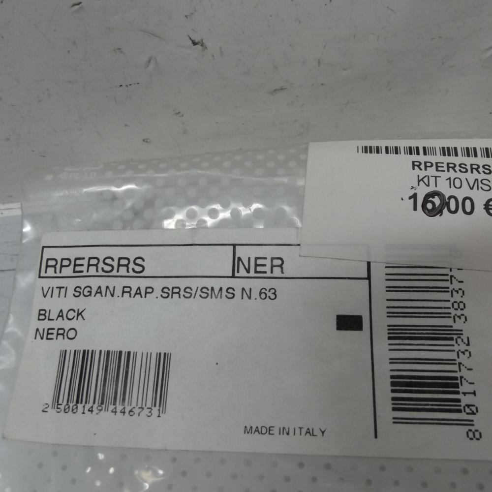 Kit de 10 vis de fixation de semelle de botte cross SIDI SRS/SMS N.63 neuves