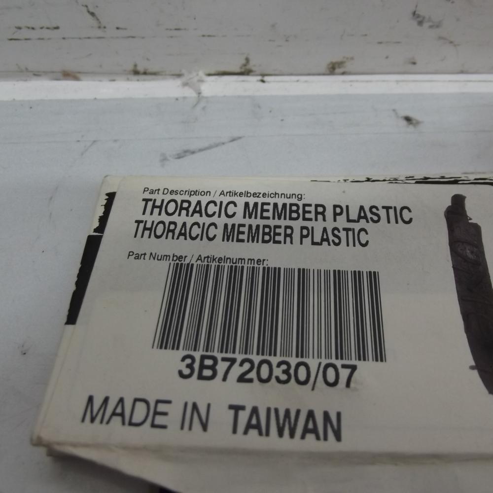 Plastique thoracique LEATT BRACE orange 3B72030 neuf
