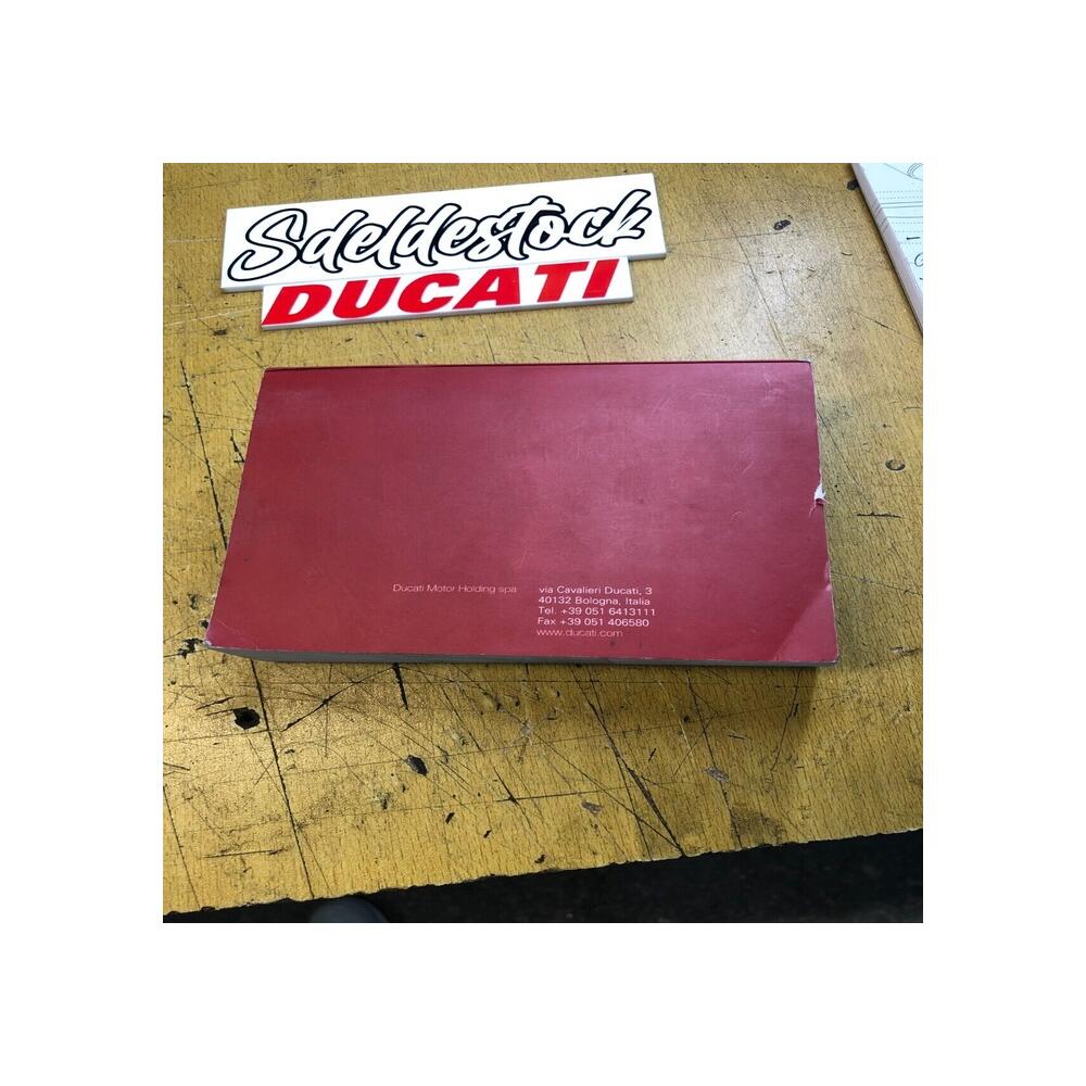 Ducati Owner's Manual Europe Service Assistance Guide 91710481L card assistance