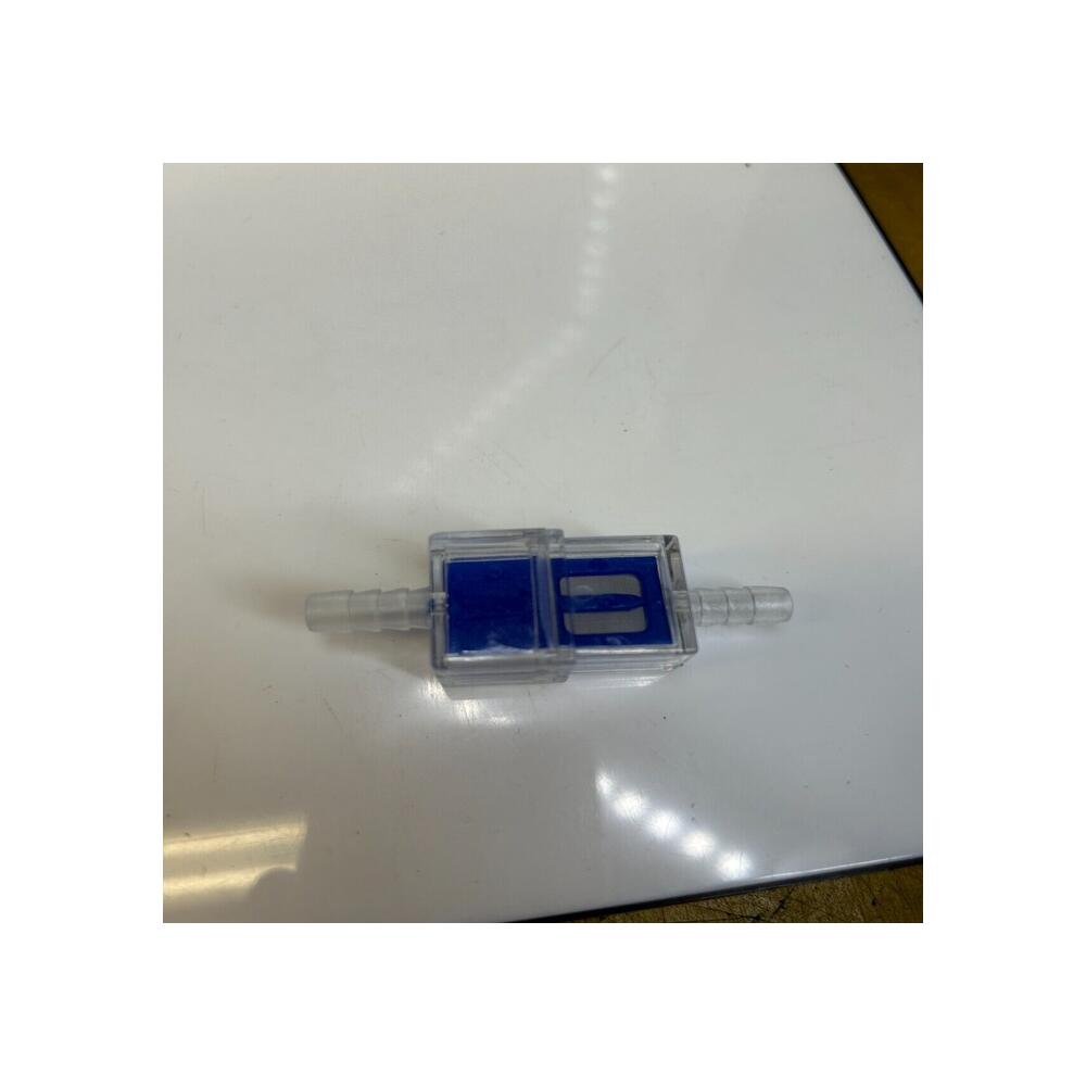 Filtre essence tun'r transparent bleu papier rectangulaire durite 6mm