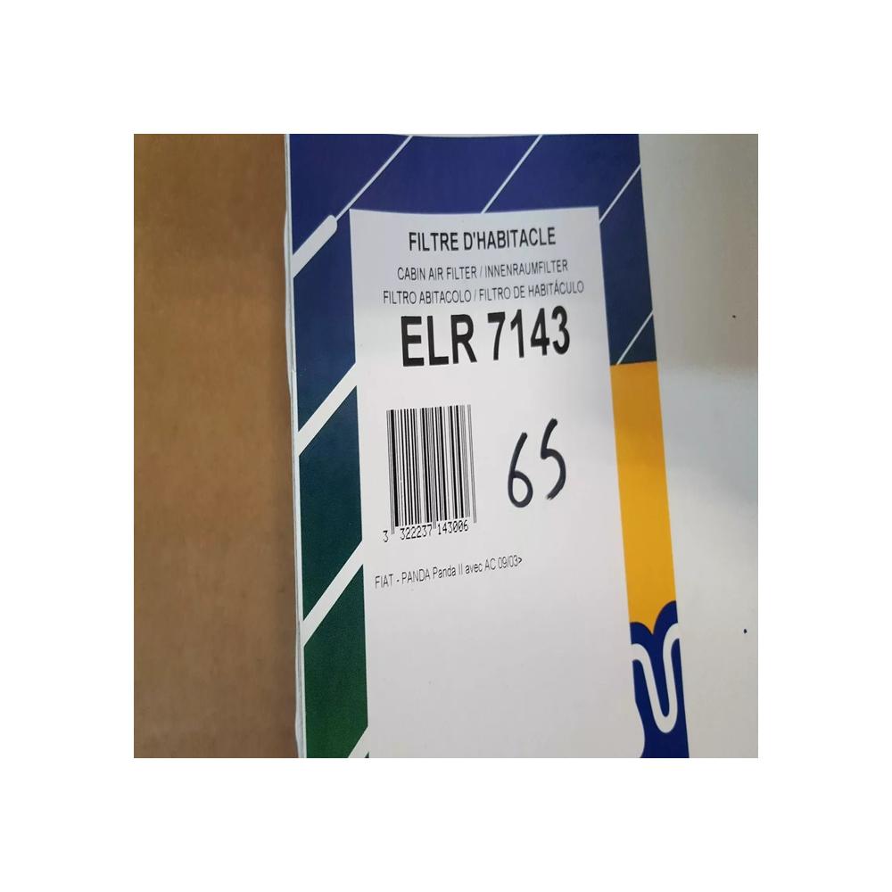 FILTRE HABITACLE FORD KA FIAT PANDA II 500 C 1.2 1.3 1.4 D TD ELR7143