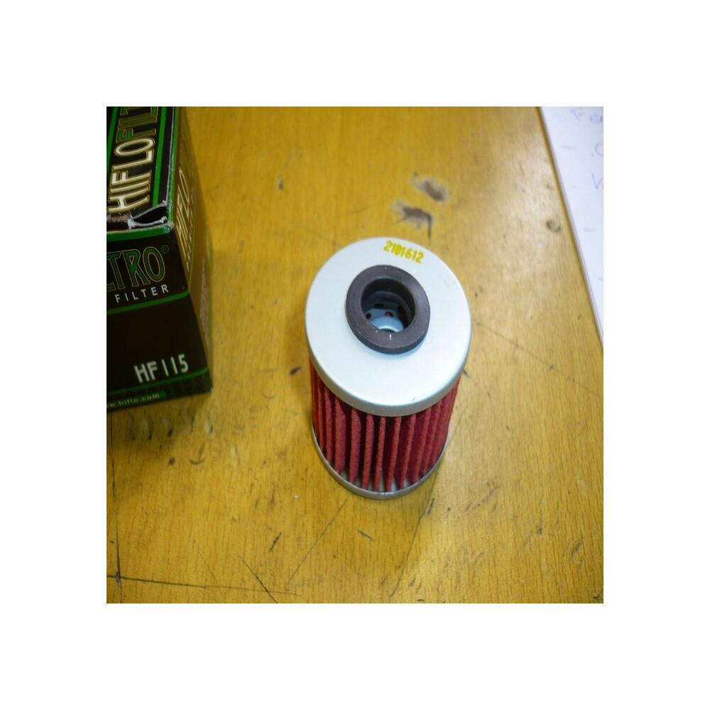filtre huile hiflo filtro HF115 15412-meb-671 honda crf 450 r 2002