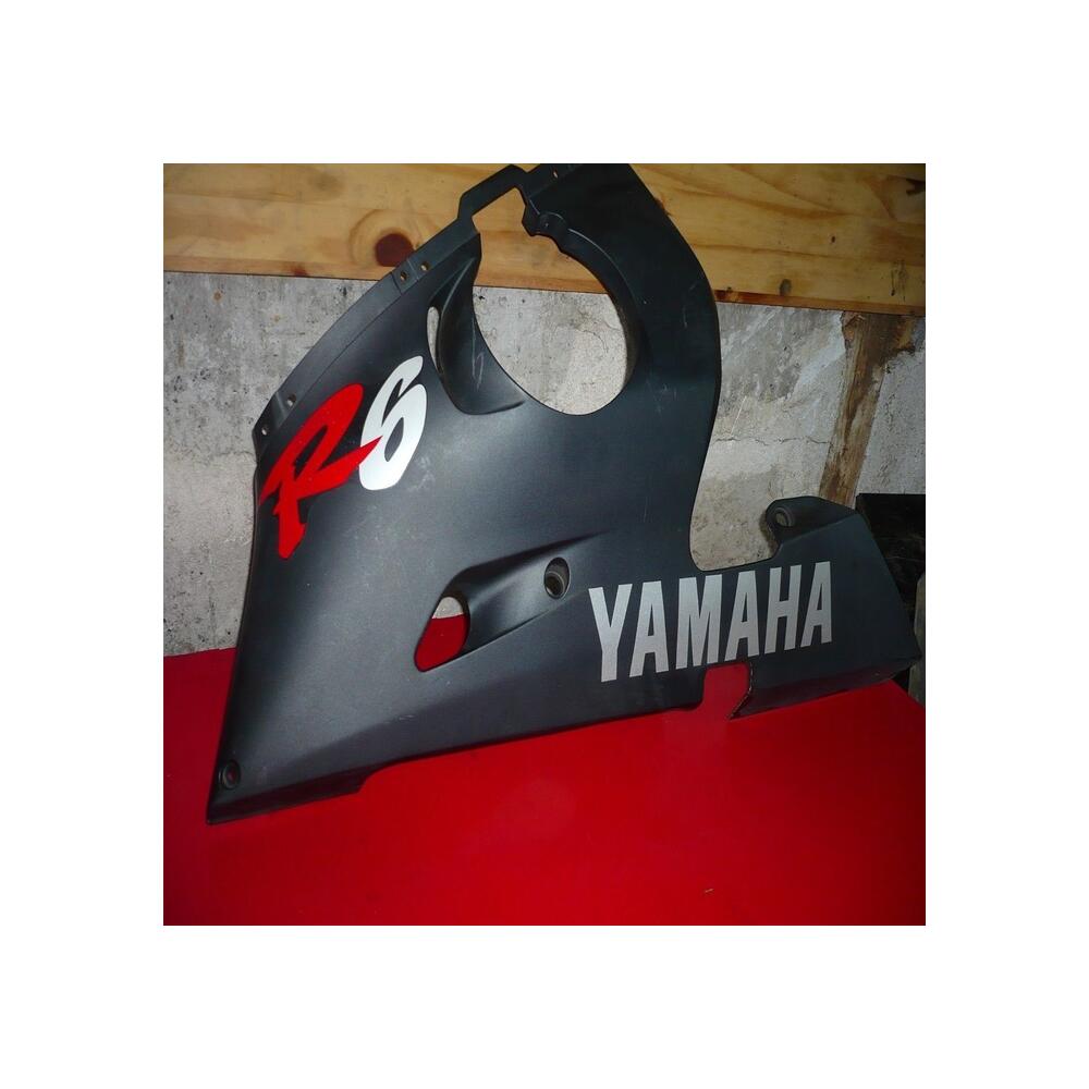 flanc carenage coté gauche sabot moteur yamaha yzf r6 1999 a 2002 fairing