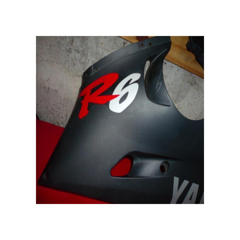 flanc carenage coté gauche sabot moteur yamaha yzf r6 1999 a 2002 fairing