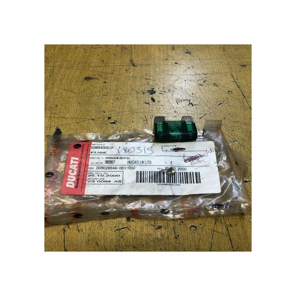 fusible 30 amp origine ducati 38940051a st2 st4 monster 400 600 750