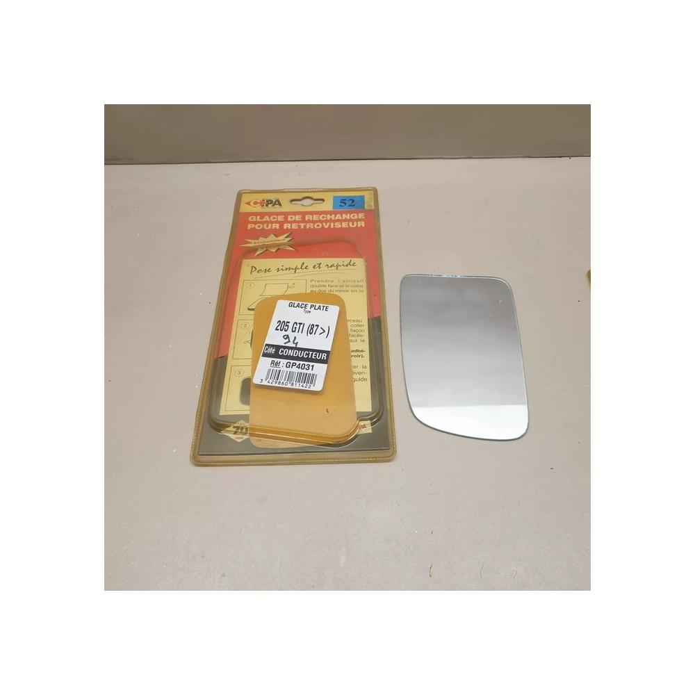 GLACE MIROIR RETROVISEUR AVANT GAUCHE CONDUCTEUR PEUGEOT 205 87   REF GP4031
