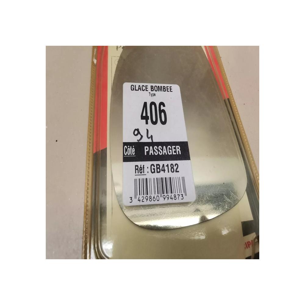 GLACE RETROVISEUR AVANT DROIT PASSAGER PEUGEOT 406 REF GB4182