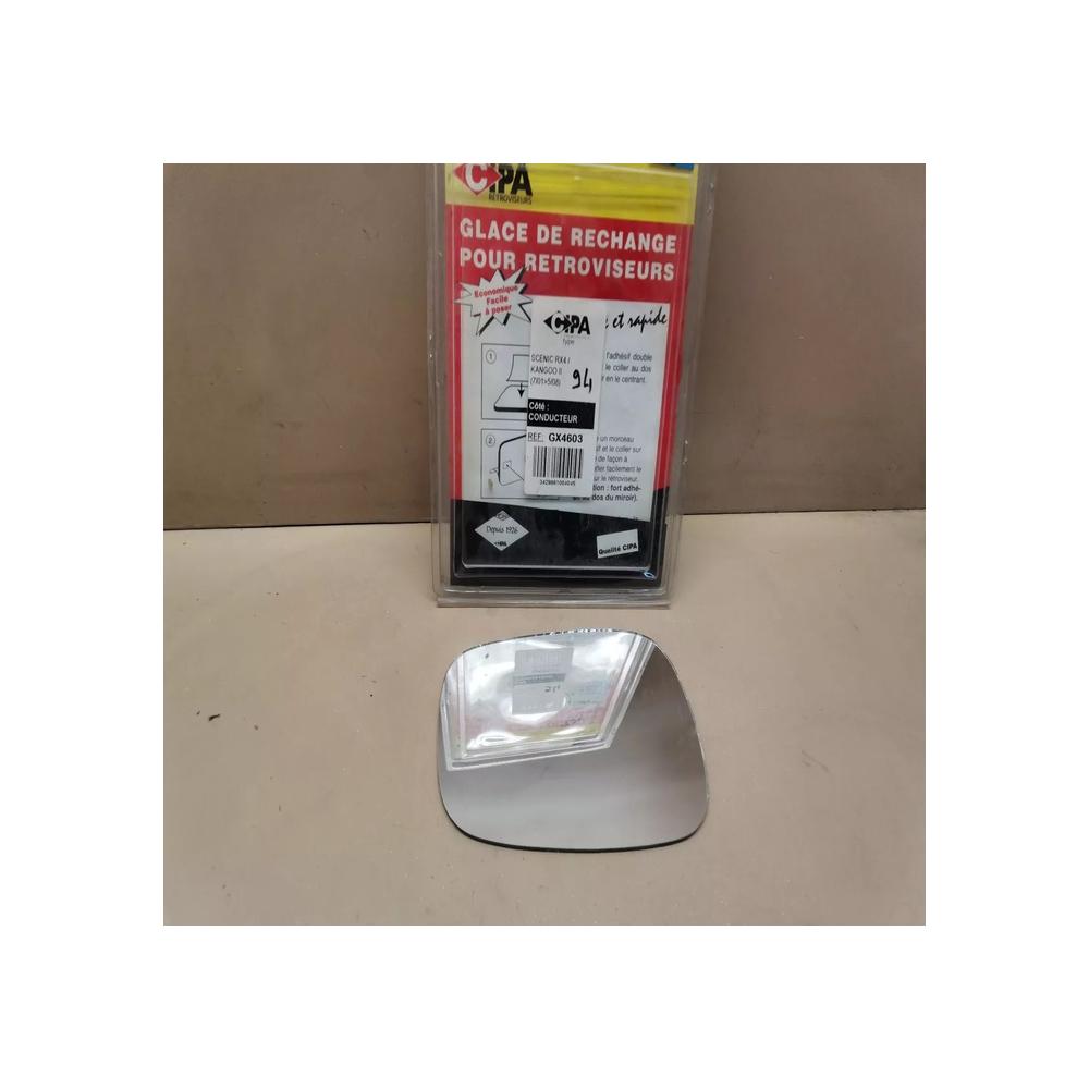 GLACE RETROVISEUR AVANT GAUCHE RENAULT SCENIC RX4 KANGOO II 07/01 a 5/08  GX4603