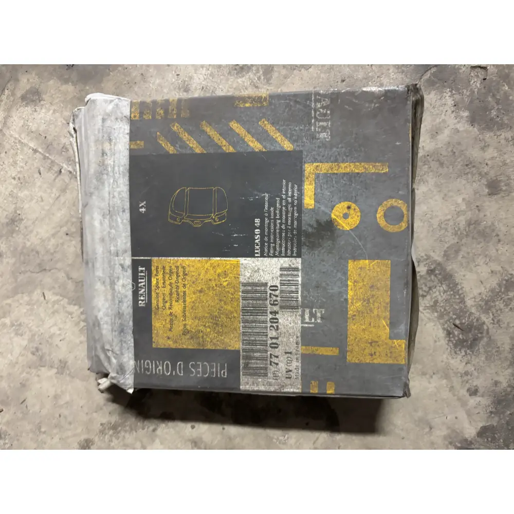 4 Plaquettes de Frein RENAULT - RENAULT Laguna - 7701204670
