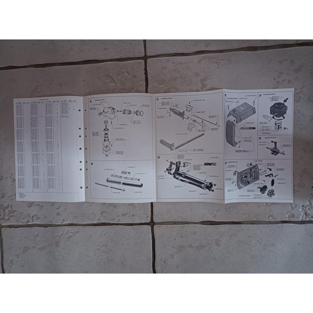 manuel atelier débrou husqvarna 265RX