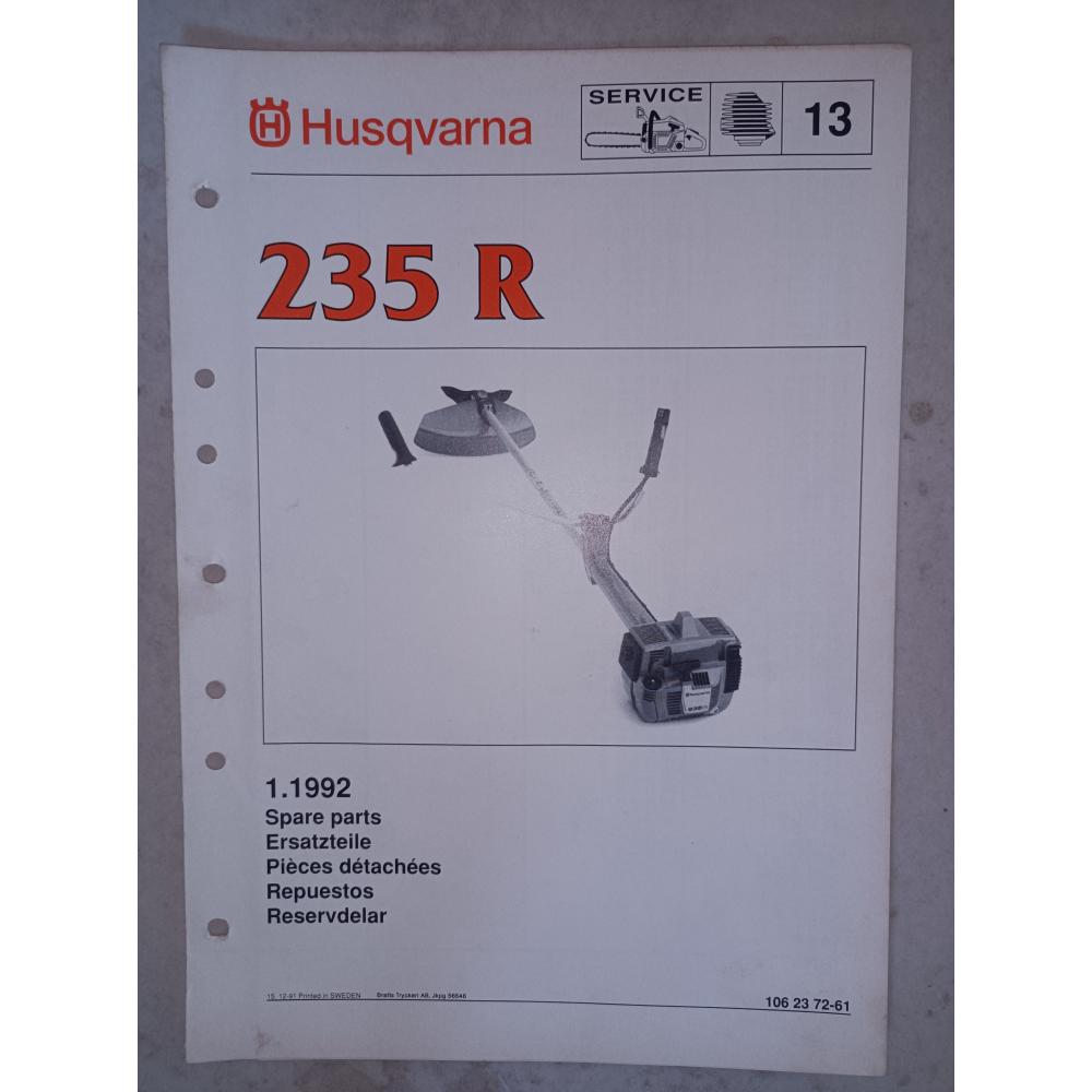manuel atelier débrou husqvarna 235R