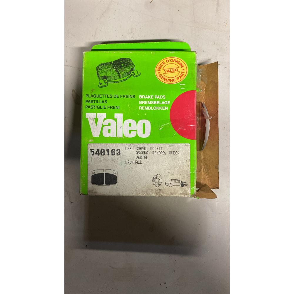 Plaquettes de frein Valeo 540163 Opel