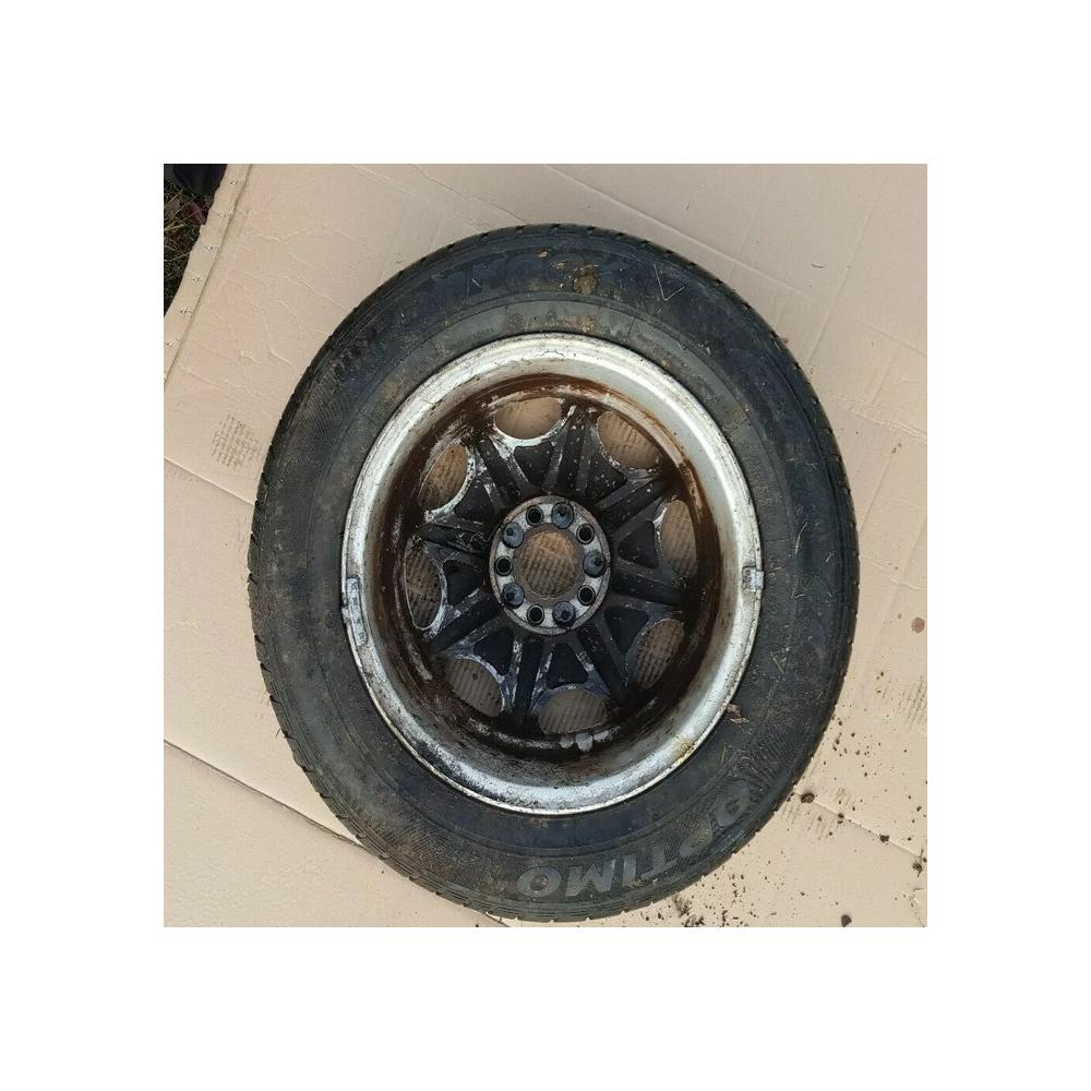 Jante aluminium alu MERCEDES W140 7,5x16 ET51 5X112 REF 1404000902 a repeindre 9