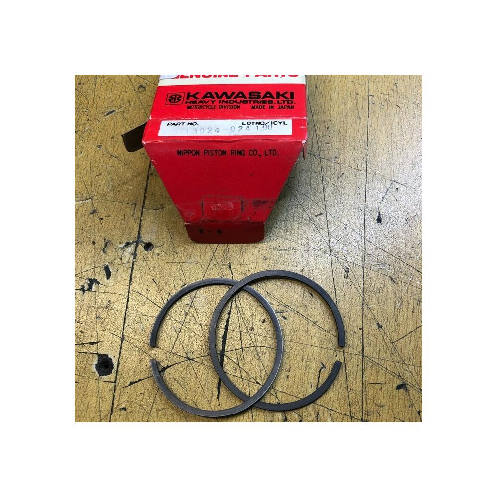 jeu segment Kawasaki 2nd Over 1.0 .040 Piston Ring Set G3SS G3TR 13024-024