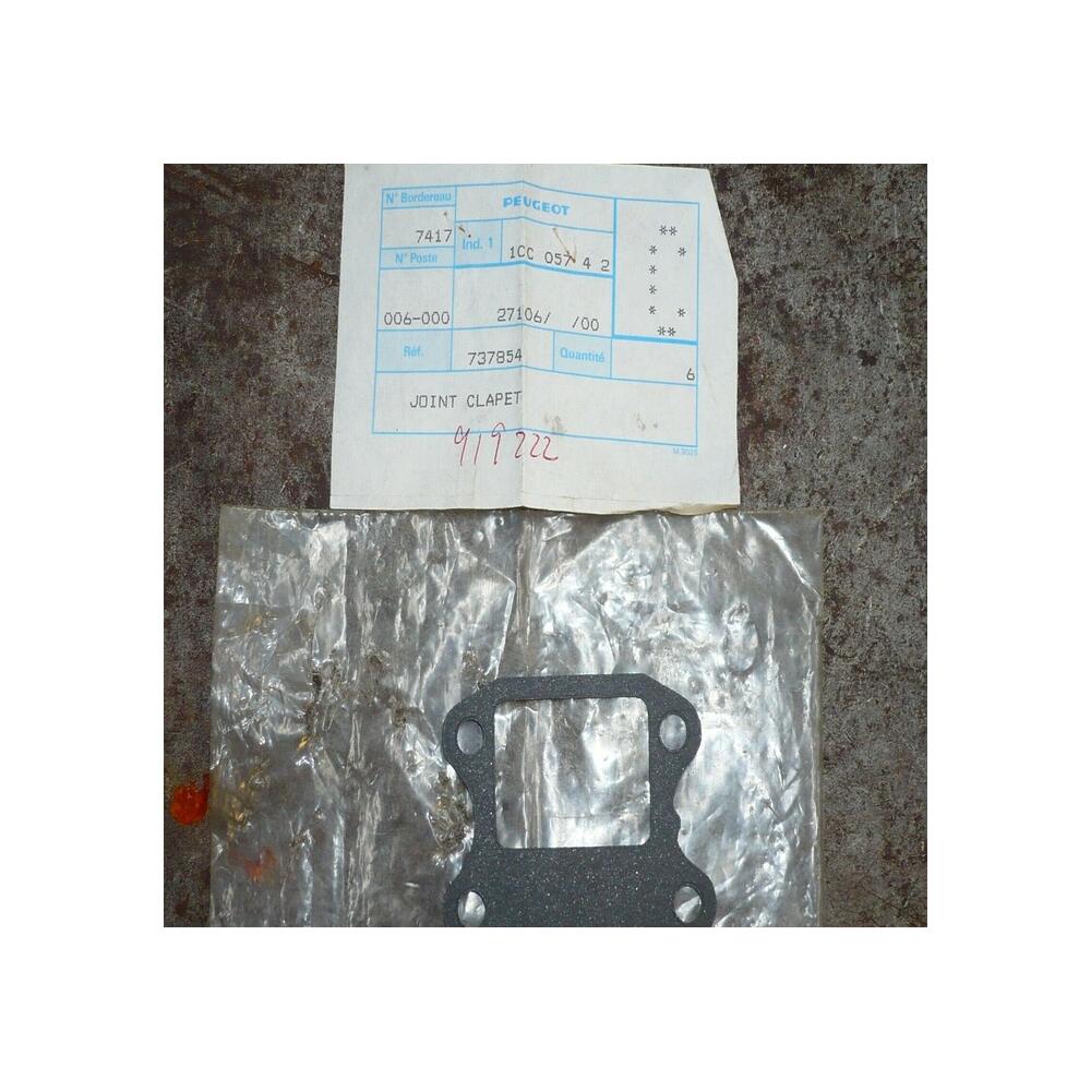 joint boite clapet origine Peugeot Elyseo Speedfight Trekker Vivacity 50 737854